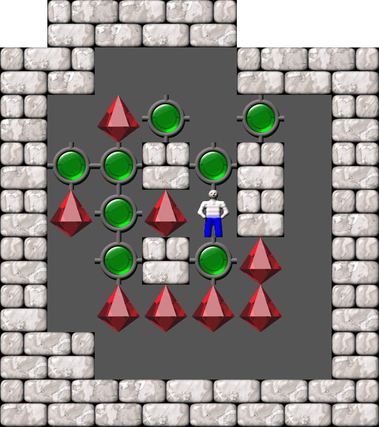 Sokoban Cosmac 5 level 56